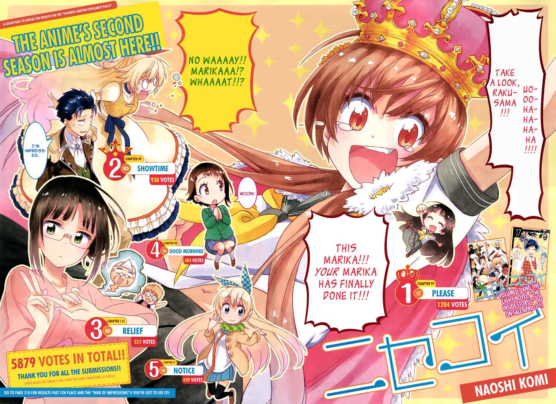 Nisekoi Chapter 164 page 3 - Chapter 164: Magical