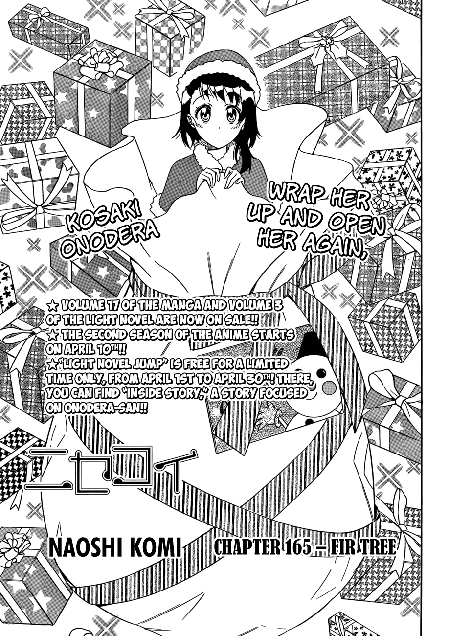 Nisekoi Chapter 165 page 2 - Chapter 165: Fir Tree