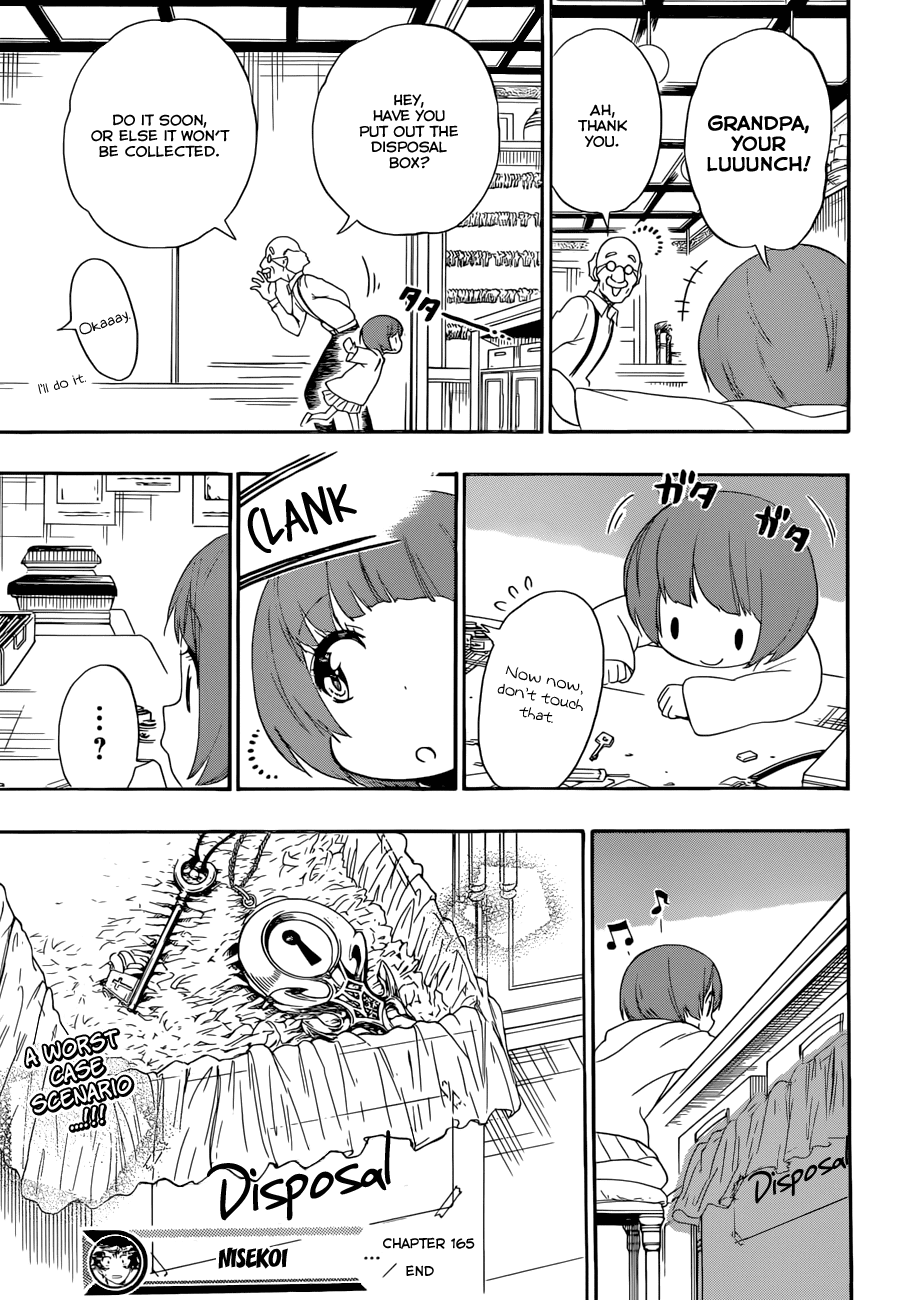 Nisekoi Chapter 165 page 20 - Chapter 165: Fir Tree