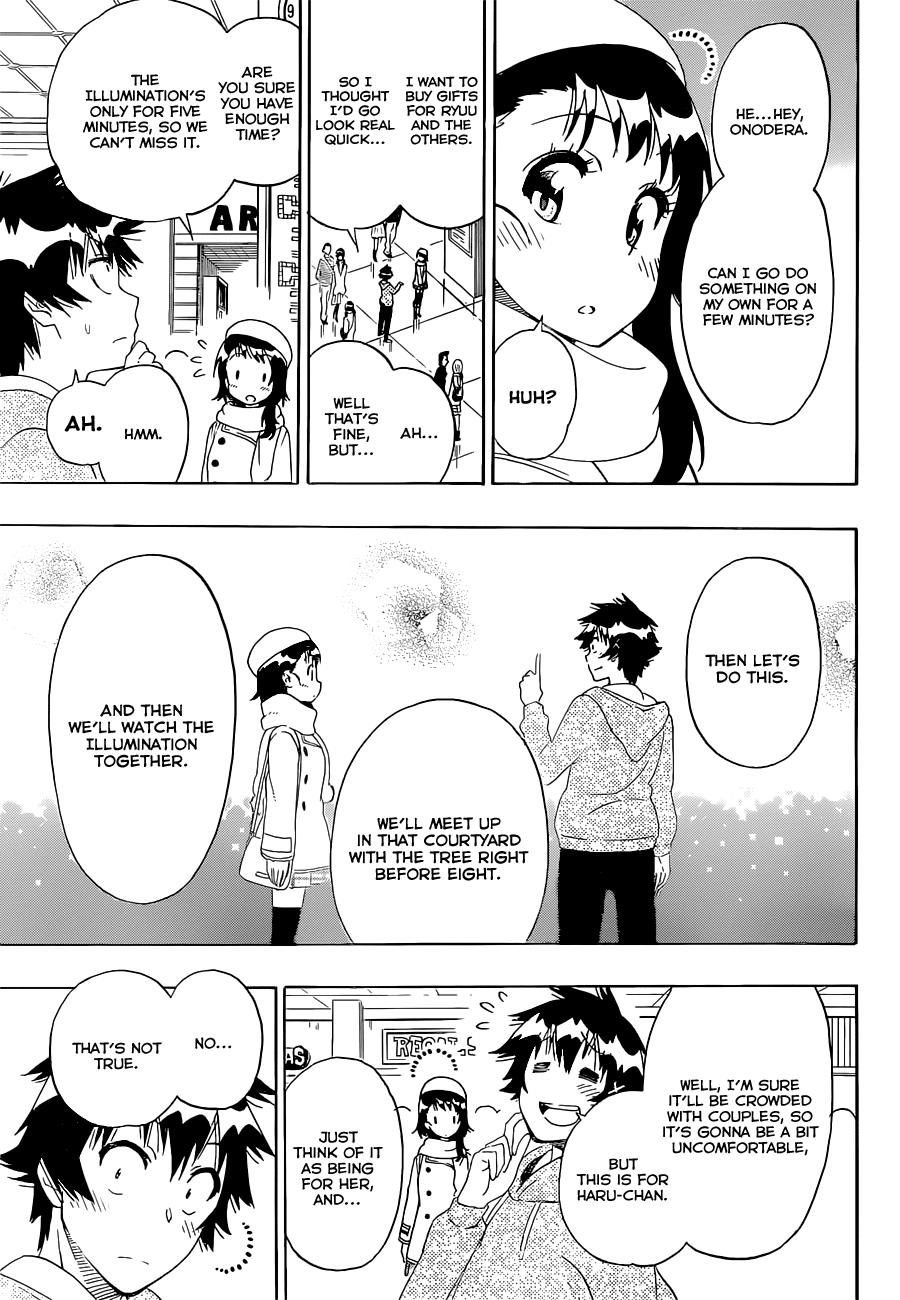 Nisekoi Chapter 166 page 16 - Chapter 166: Looking Forward To It