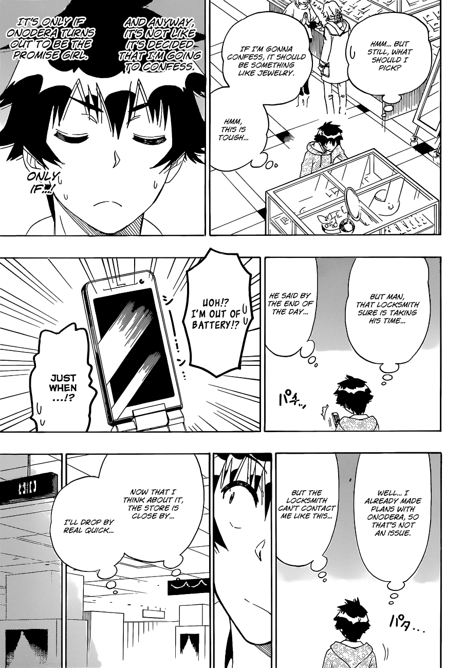 Nisekoi Chapter 166 page 18 - Chapter 166: Looking Forward To It