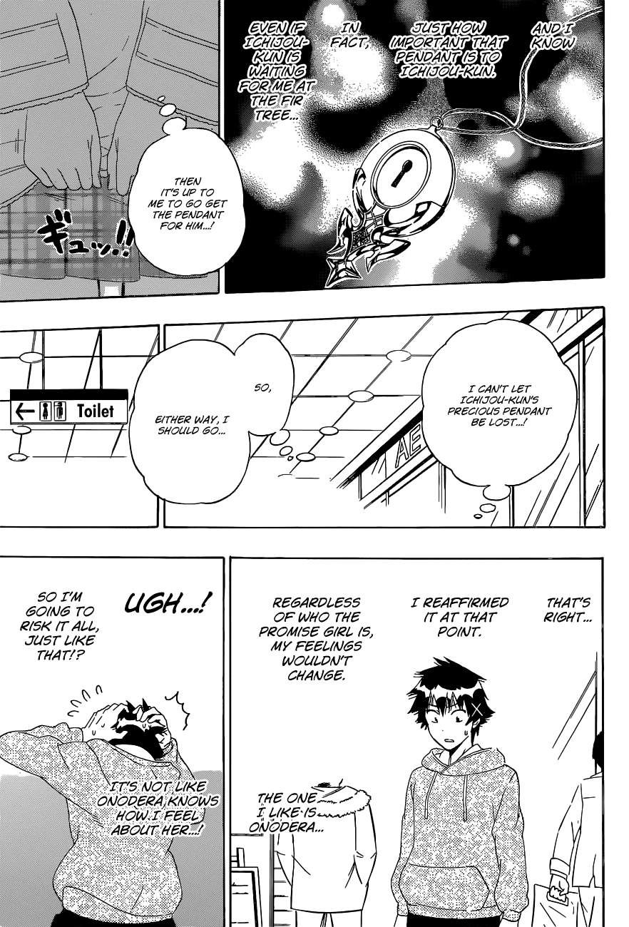Nisekoi Chapter 167 page 14 - Chapter 167: Choice
