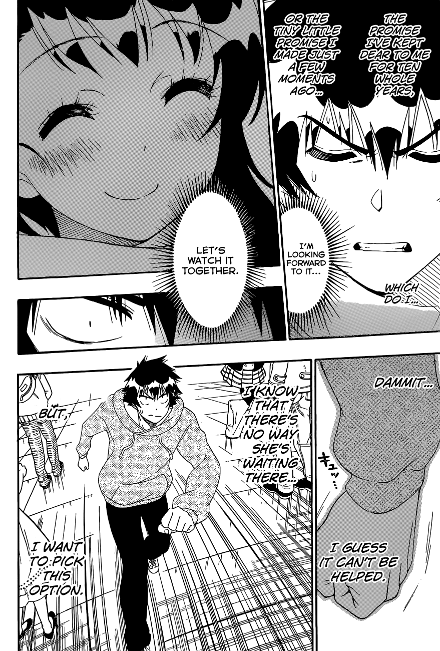 Nisekoi Chapter 167 page 15 - Chapter 167: Choice