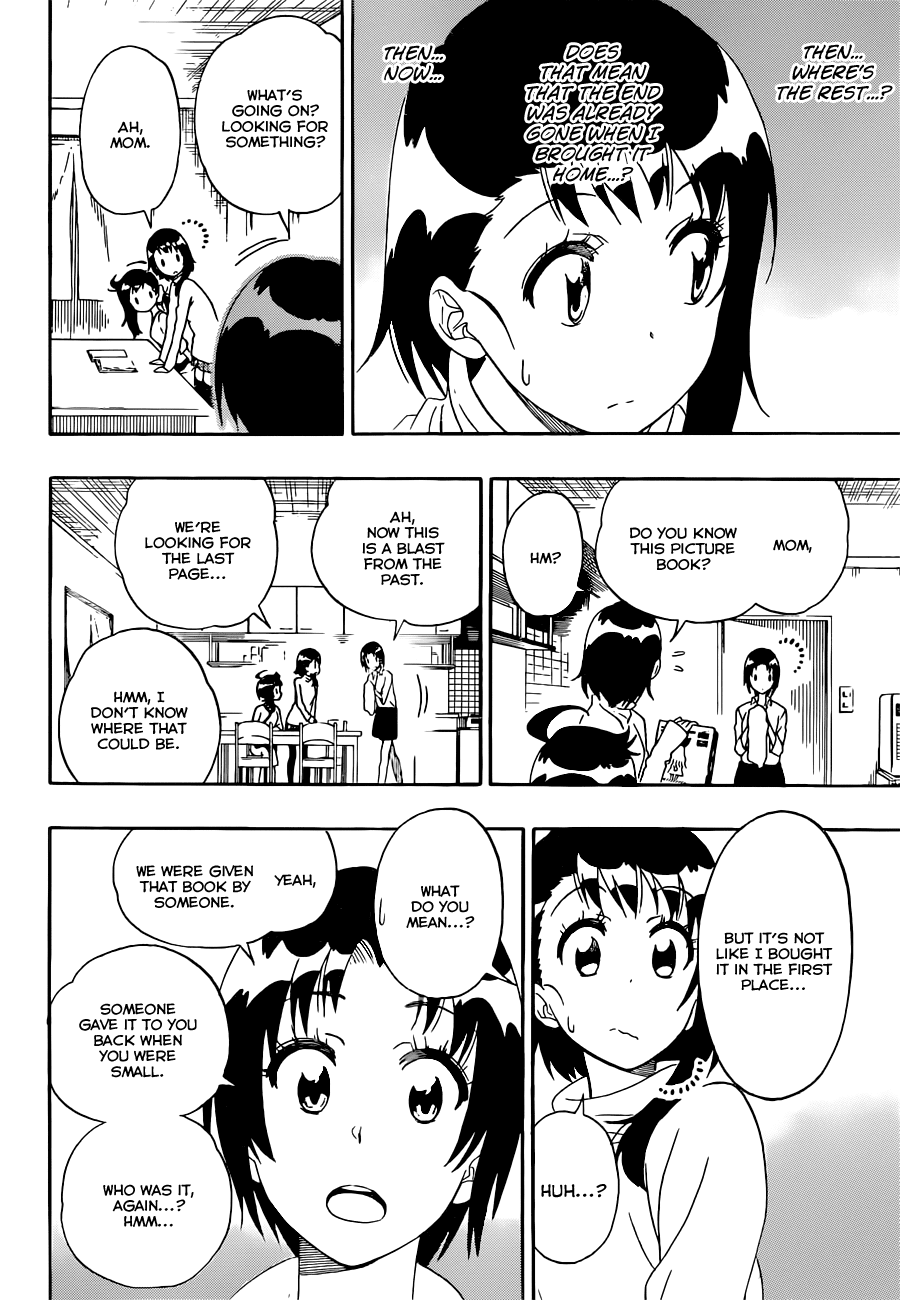 Nisekoi Chapter 168 page 15 - Chapter 168: Understood