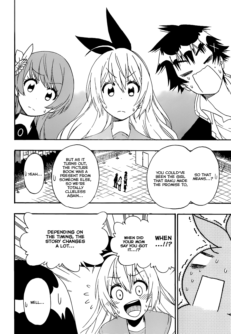 Nisekoi Chapter 168 page 17 - Chapter 168: Understood