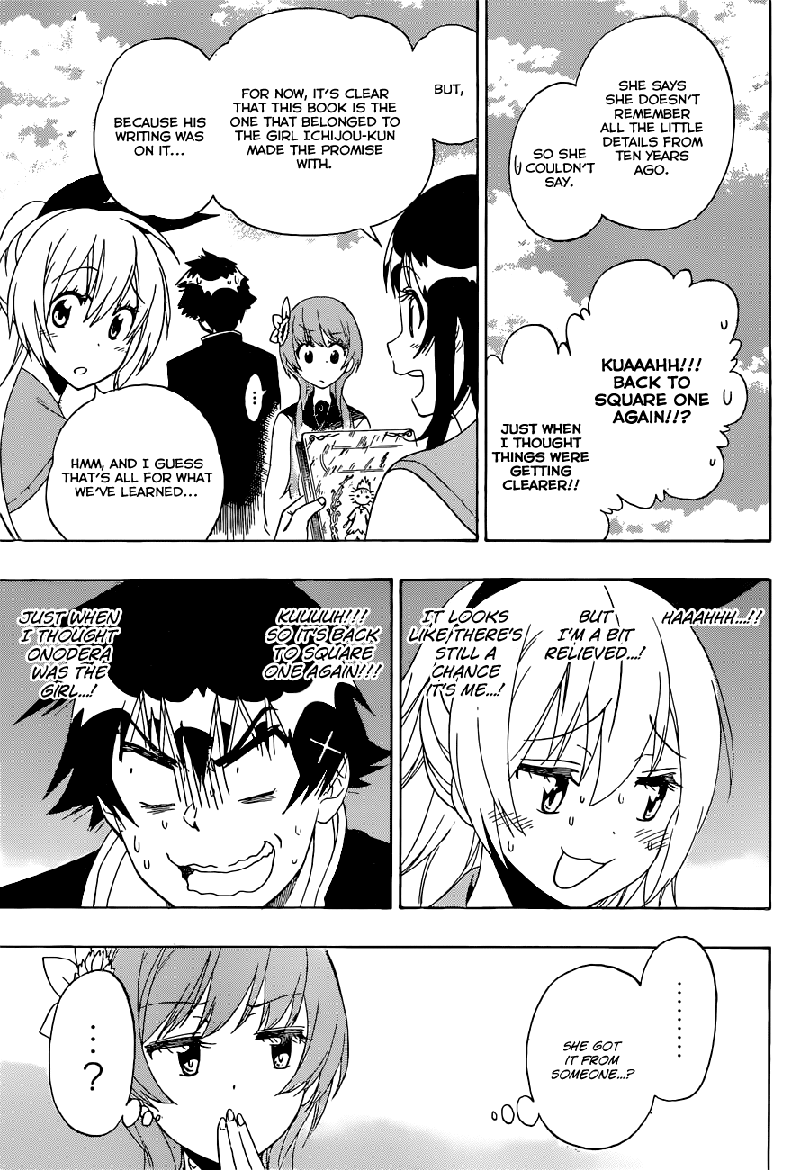 Nisekoi Chapter 168 page 18 - Chapter 168: Understood