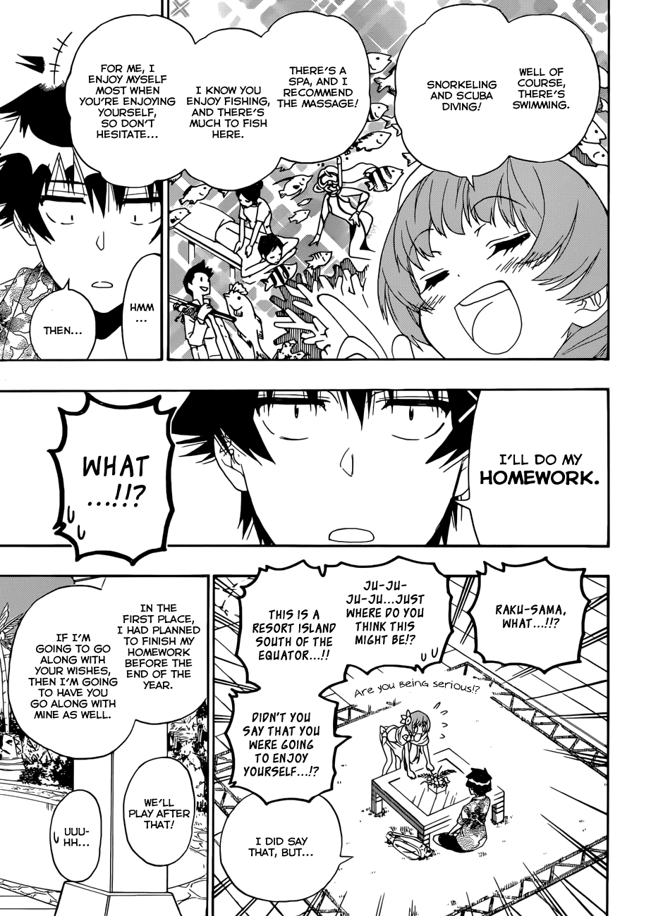 Nisekoi Chapter 169 page 12 - Chapter 169: Vacation