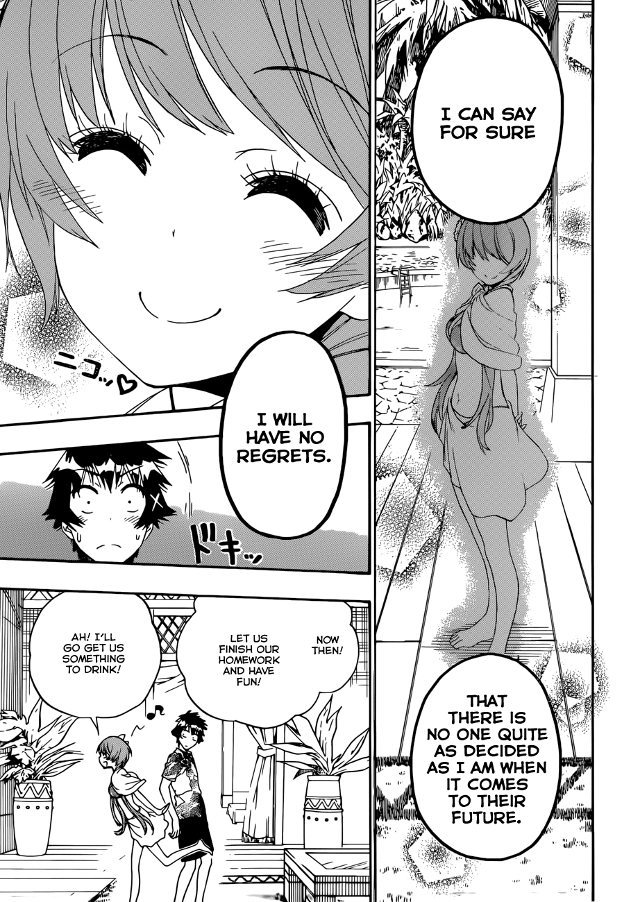 Nisekoi Chapter 169 page 16 - Chapter 169: Vacation