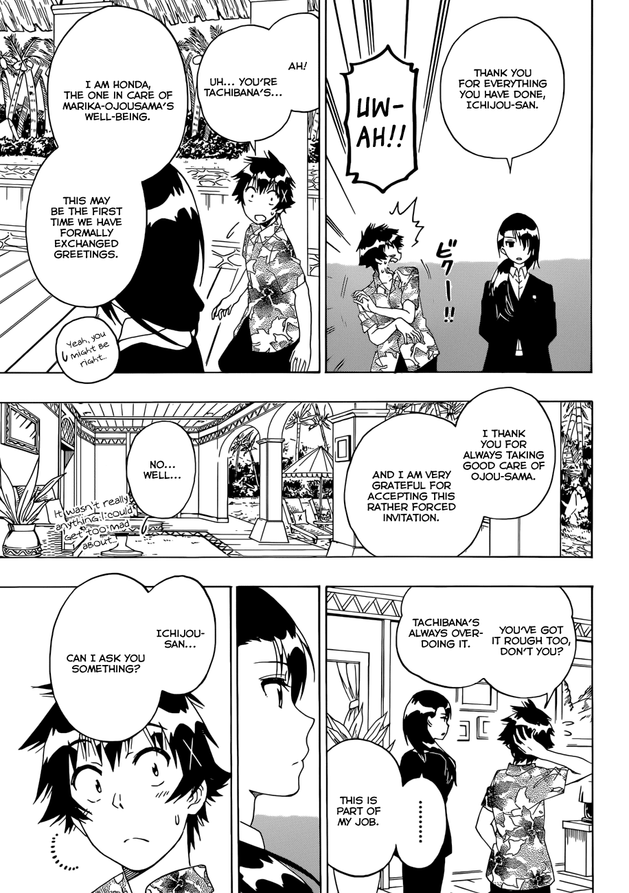 Nisekoi Chapter 169 page 18 - Chapter 169: Vacation