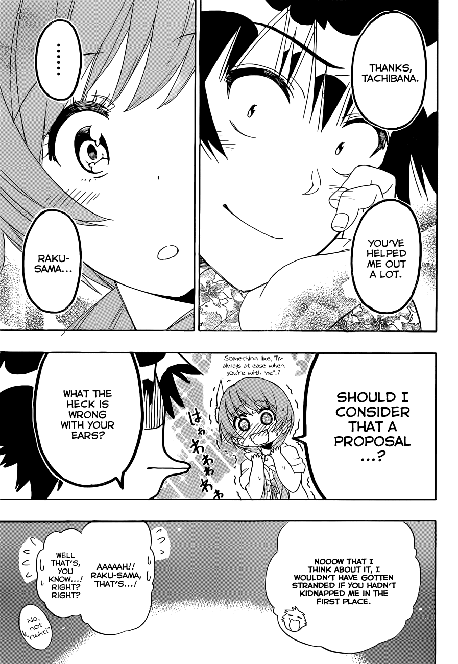 Nisekoi Chapter 170 page 18 - Chapter 170: Survive