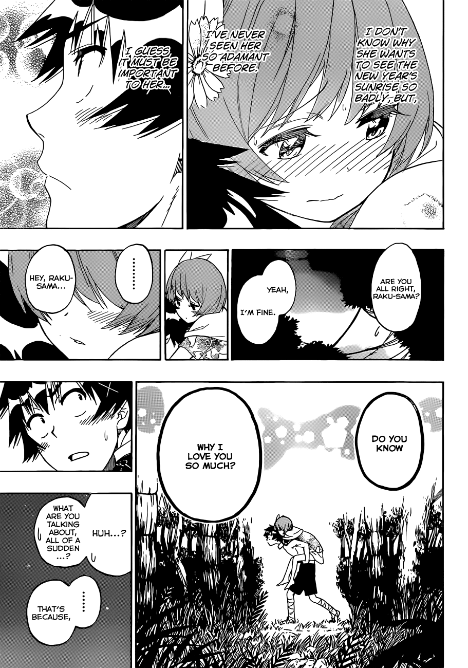 Nisekoi Chapter 171 page 11 - Chapter 171: True Feelings