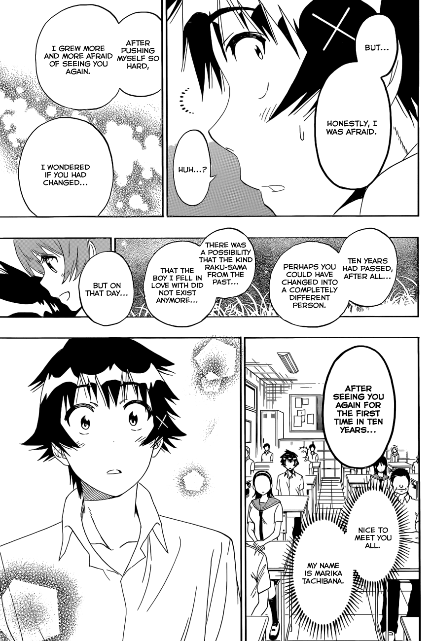 Nisekoi Chapter 171 page 13 - Chapter 171: True Feelings
