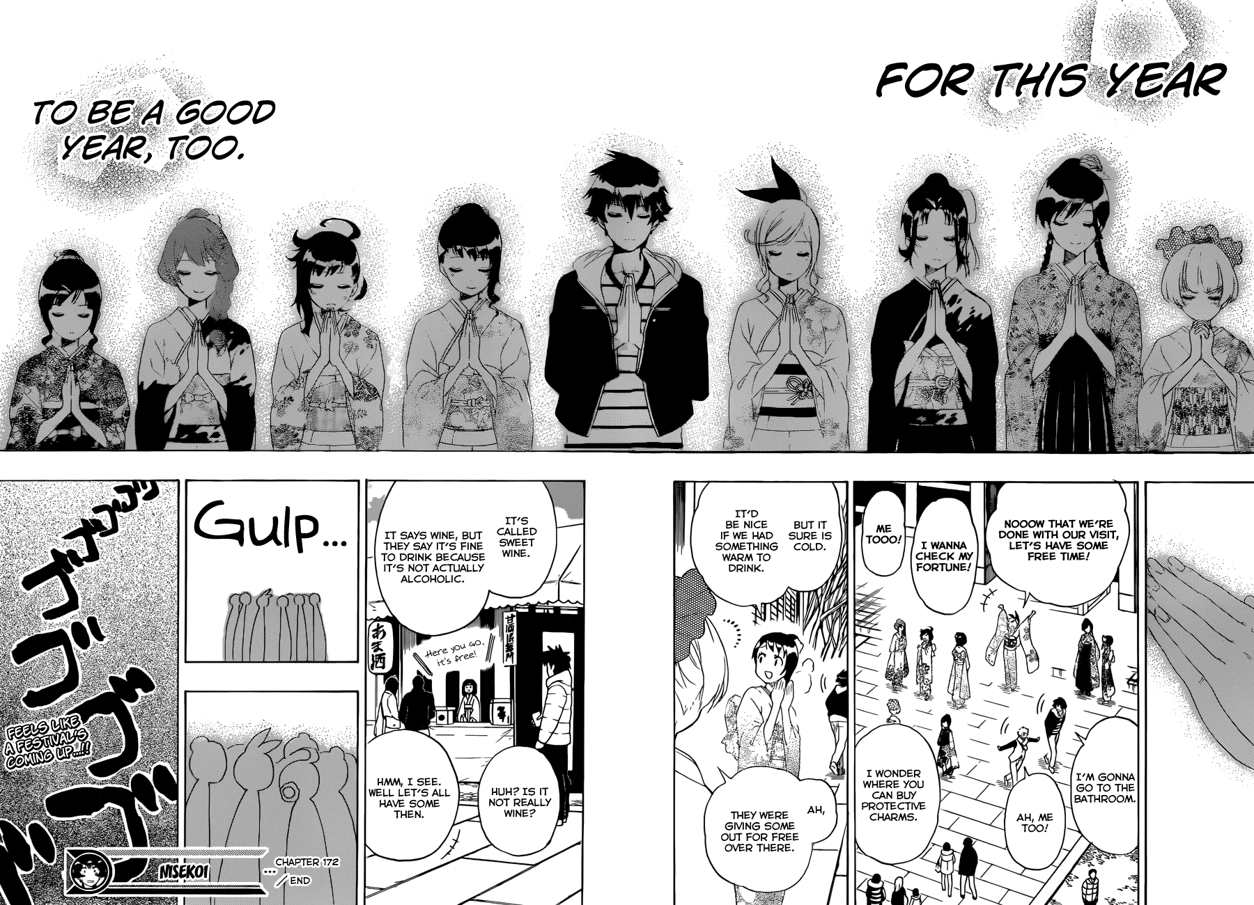 Nisekoi Chapter 172 page 19 - Chapter 172: Shrine Visit