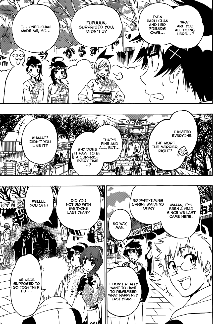 Nisekoi Chapter 172 page 4 - Chapter 172: Shrine Visit