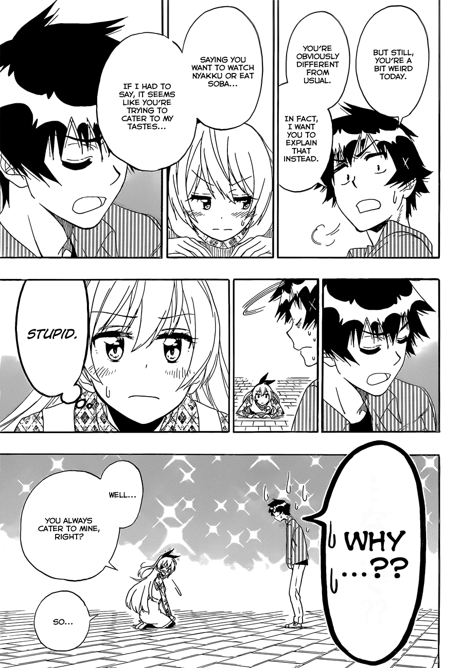 Nisekoi Chapter 174 page 15 - Chapter 174: I Have Someone
