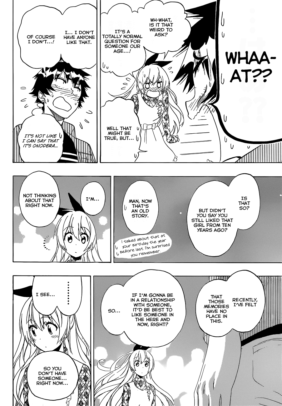Nisekoi Chapter 174 page 18 - Chapter 174: I Have Someone