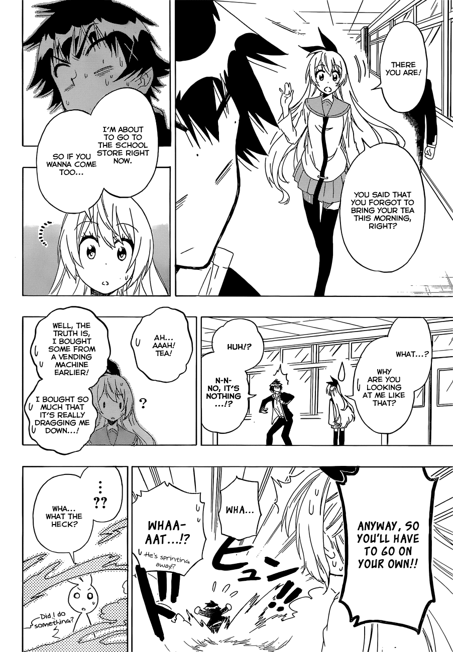 Nisekoi Chapter 175 page 10 - Chapter 175: Agitated