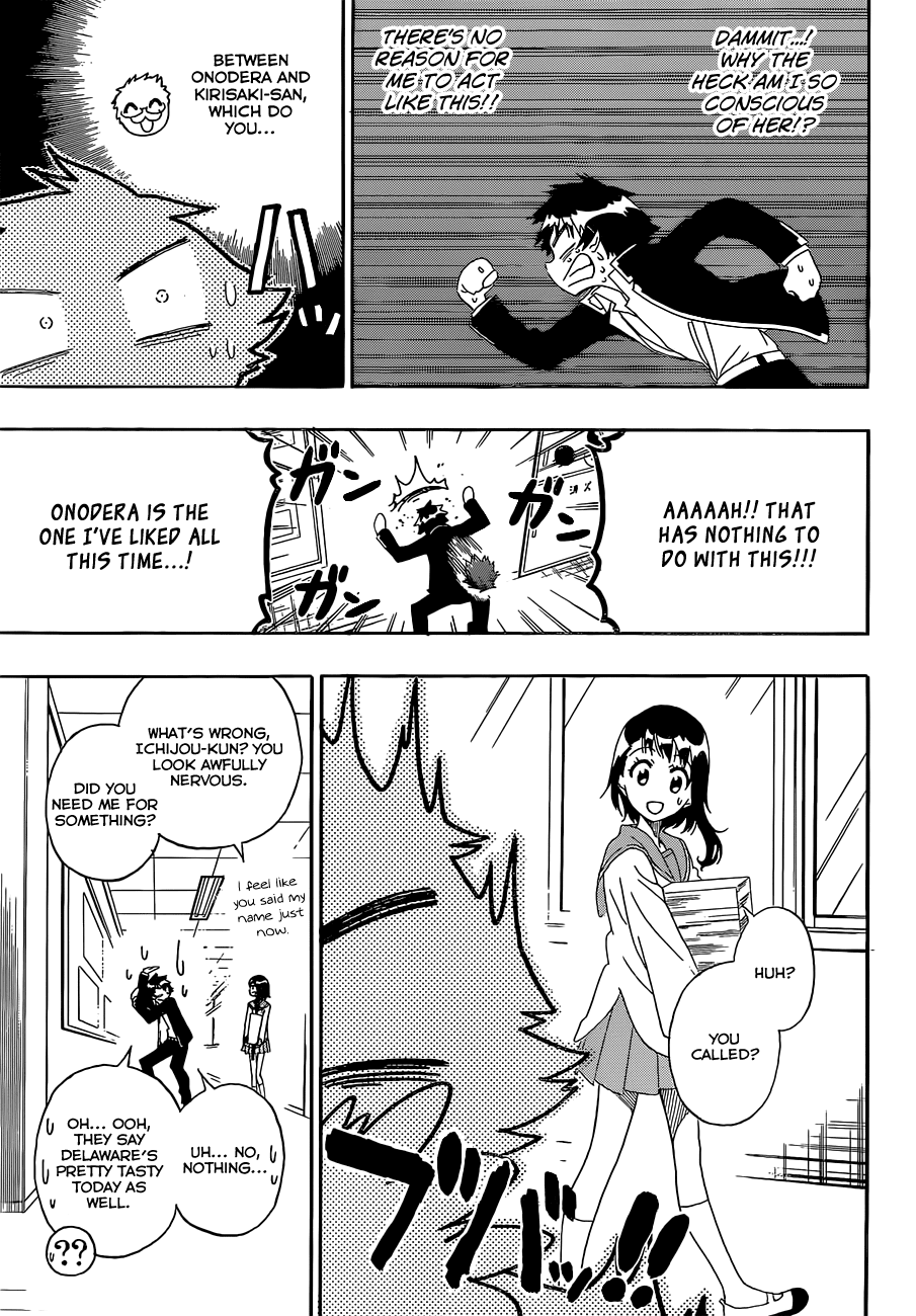 Nisekoi Chapter 175 page 11 - Chapter 175: Agitated