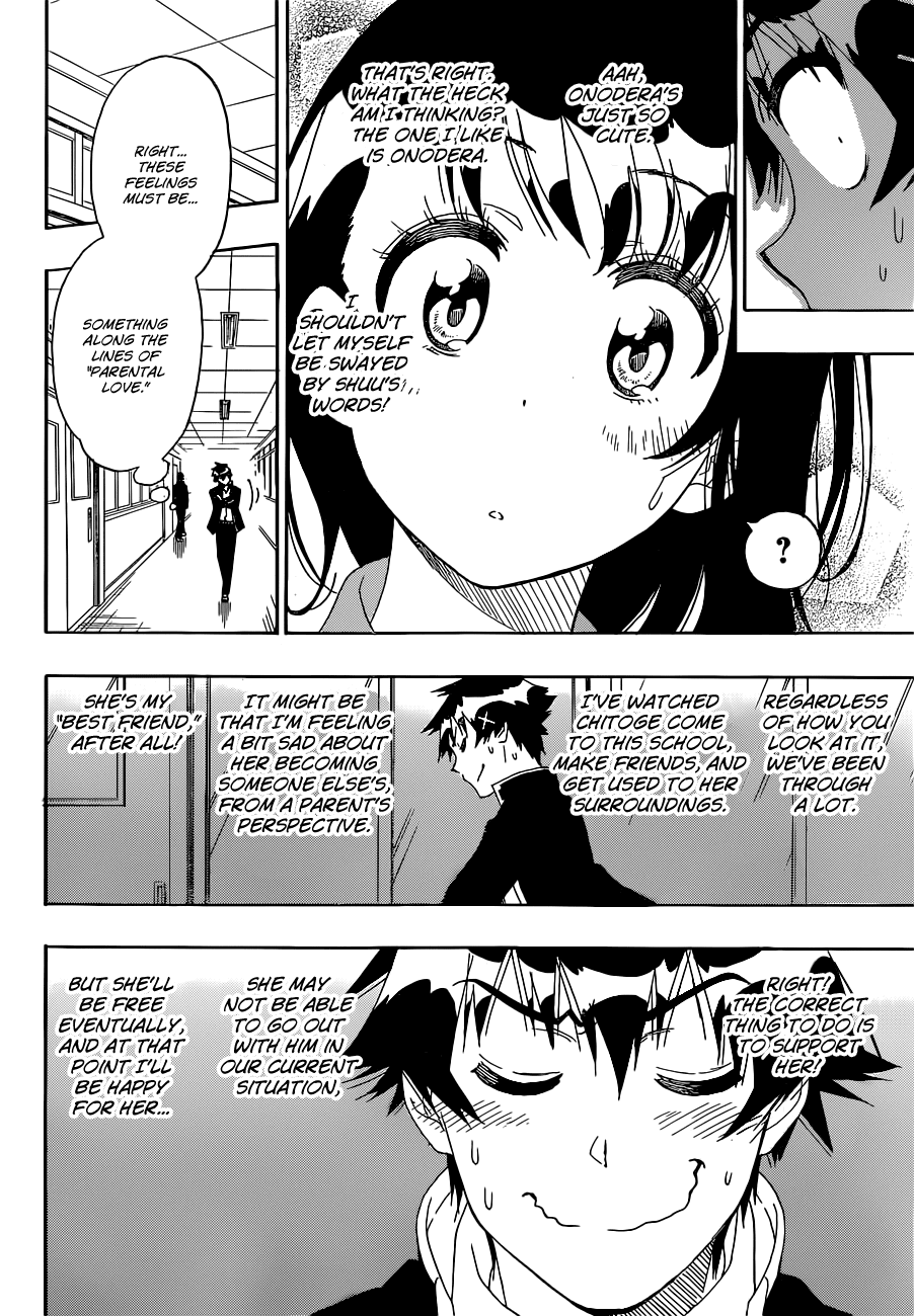 Nisekoi Chapter 175 page 12 - Chapter 175: Agitated