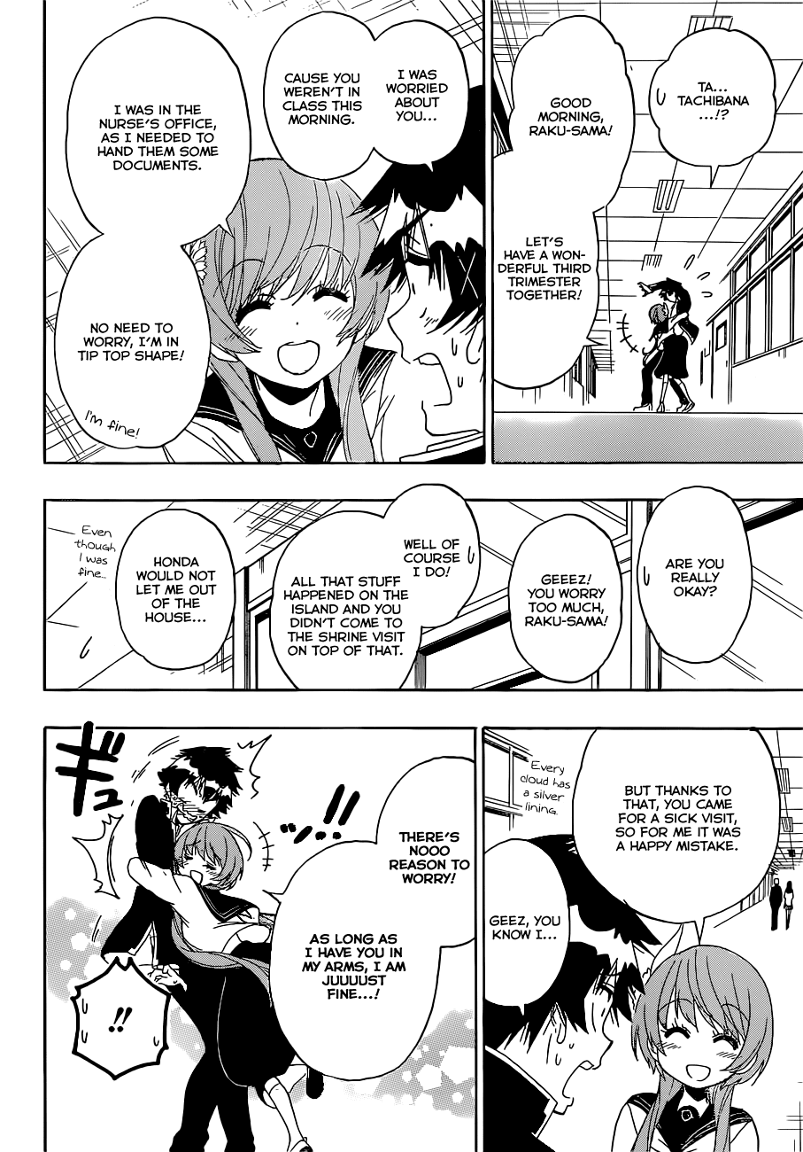 Nisekoi Chapter 175 page 14 - Chapter 175: Agitated