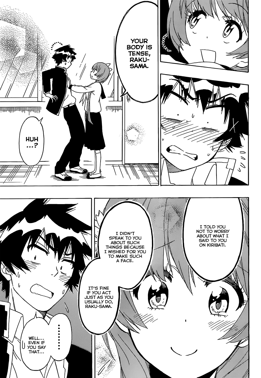 Nisekoi Chapter 175 page 15 - Chapter 175: Agitated