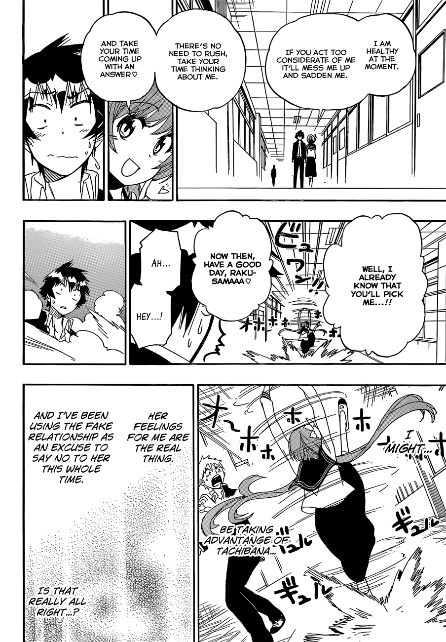 Nisekoi Chapter 175 page 16 - Chapter 175: Agitated
