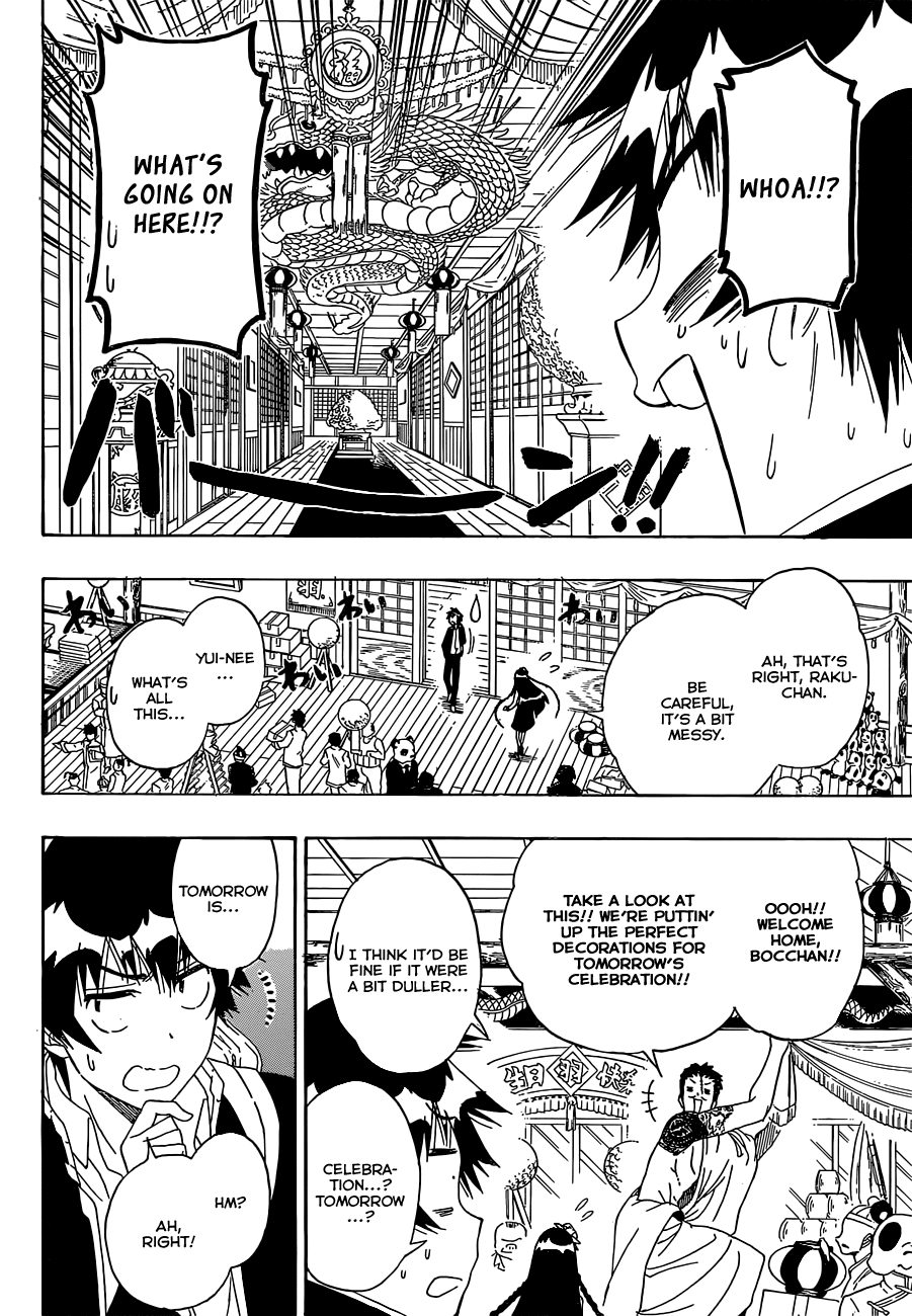 Nisekoi Chapter 175 page 18 - Chapter 175: Agitated