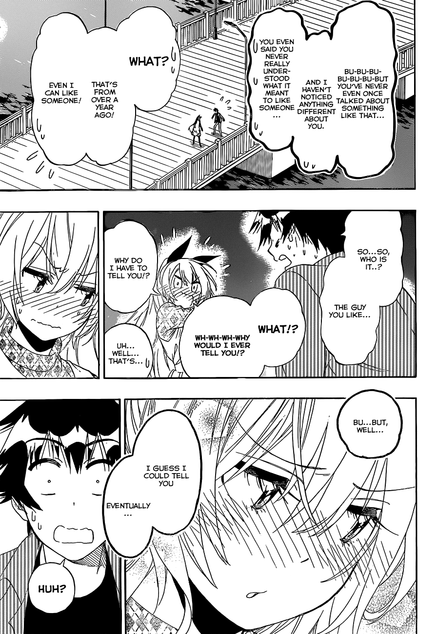 Nisekoi Chapter 175 page 3 - Chapter 175: Agitated