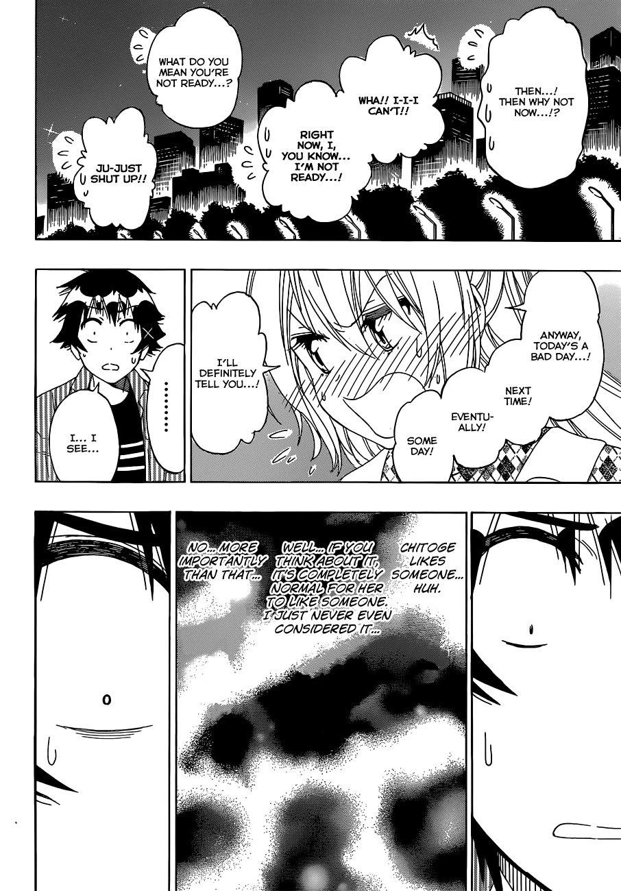 Nisekoi Chapter 175 page 4 - Chapter 175: Agitated