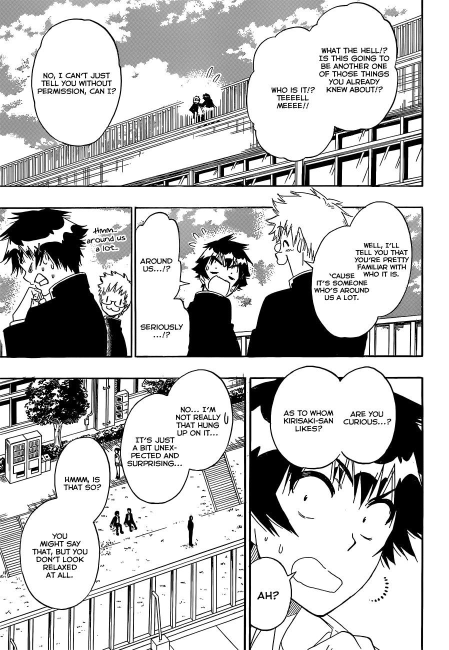 Nisekoi Chapter 175 page 7 - Chapter 175: Agitated