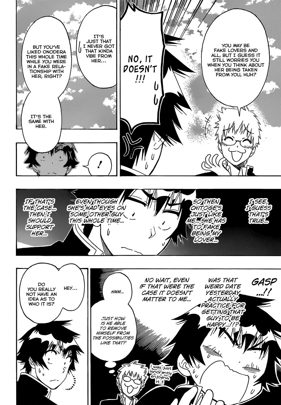 Nisekoi Chapter 175 page 8 - Chapter 175: Agitated