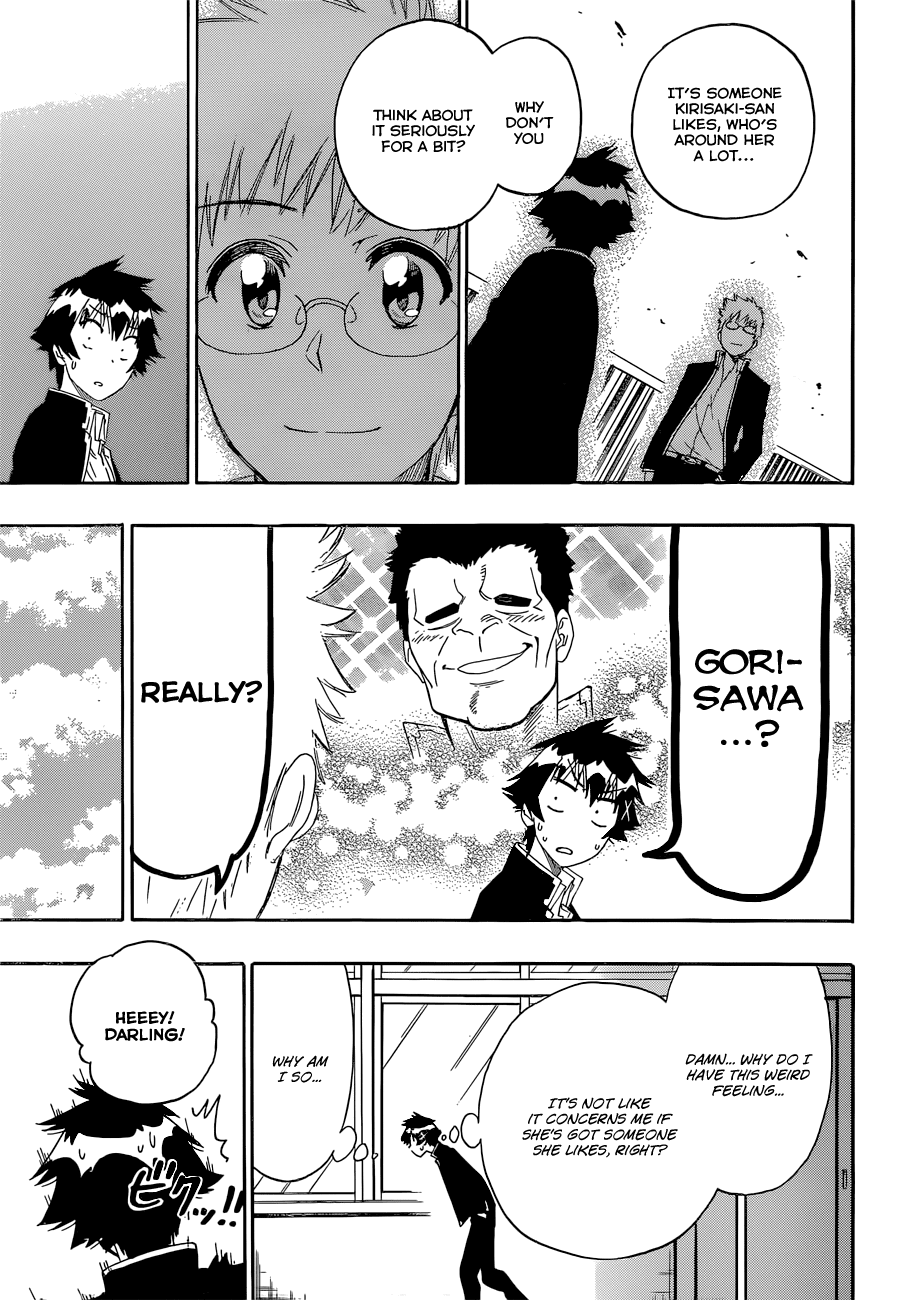 Nisekoi Chapter 175 page 9 - Chapter 175: Agitated