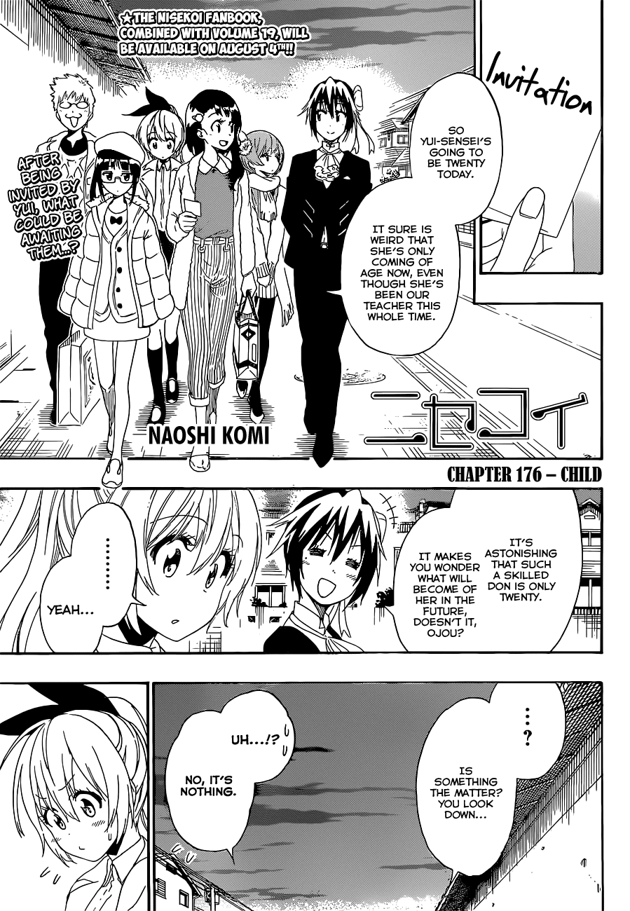 Nisekoi Chapter 176 page 1 - Chapter 176: Child