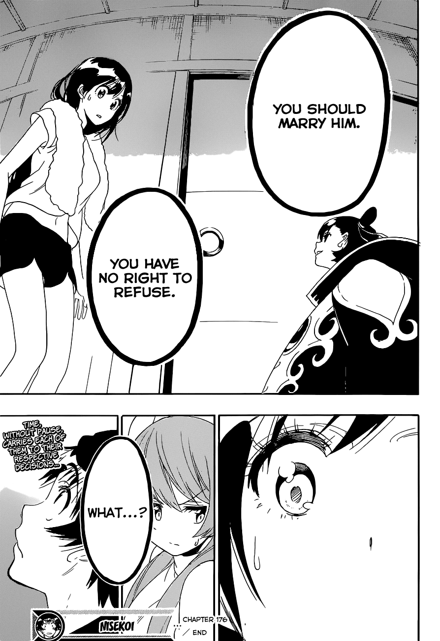 Nisekoi Chapter 176 page 19 - Chapter 176: Child