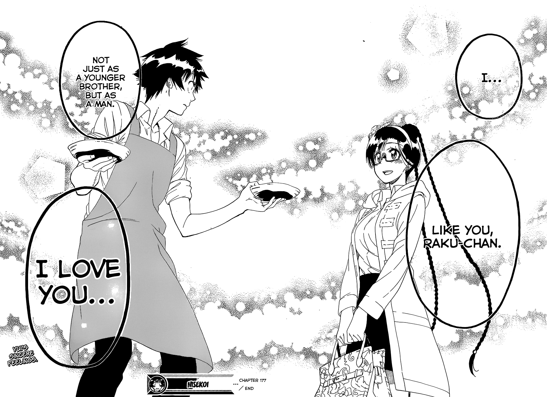 Nisekoi Chapter 177 page 18 - Chapter 177: Now That I Think About It