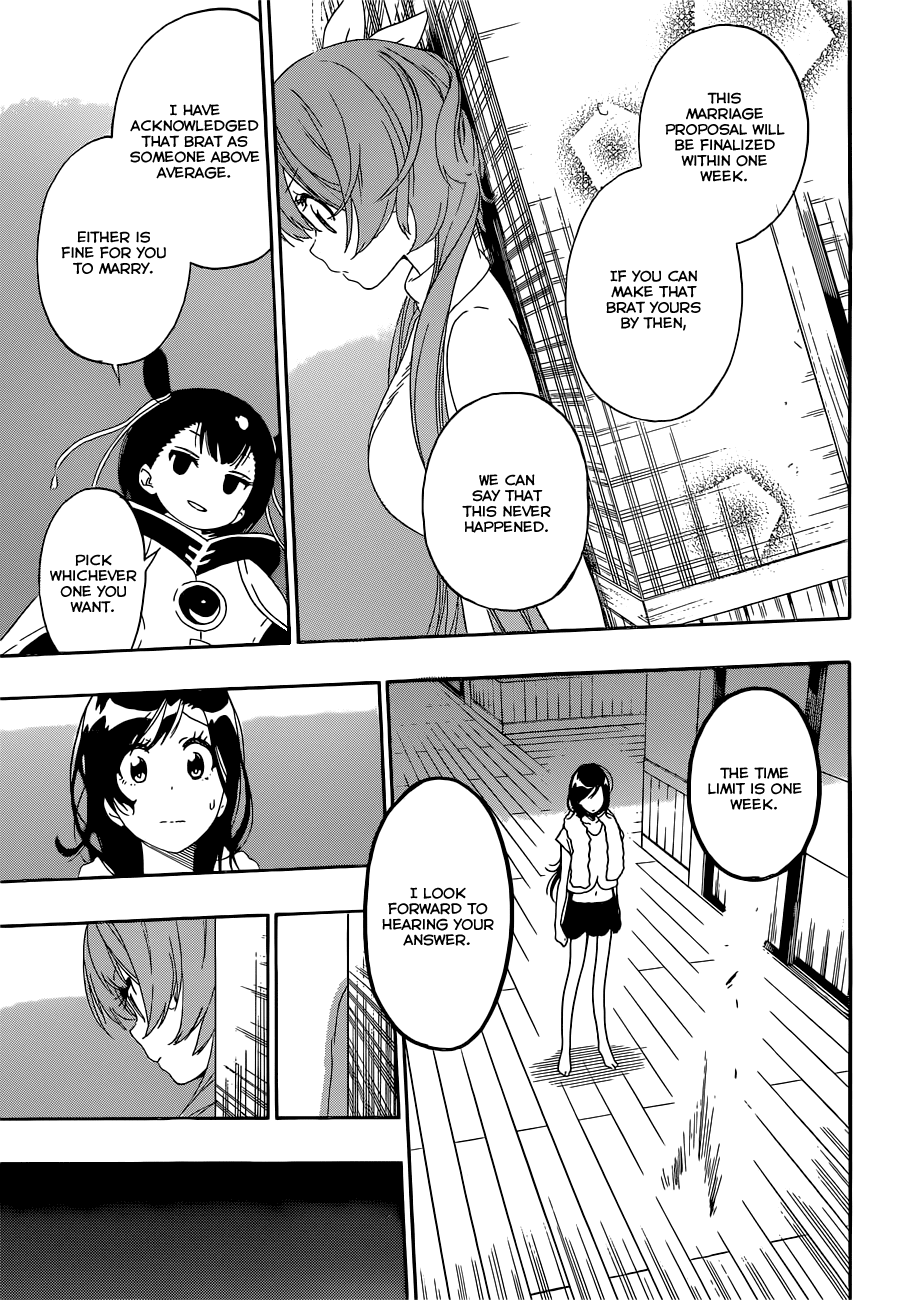 Nisekoi Chapter 177 page 3 - Chapter 177: Now That I Think About It