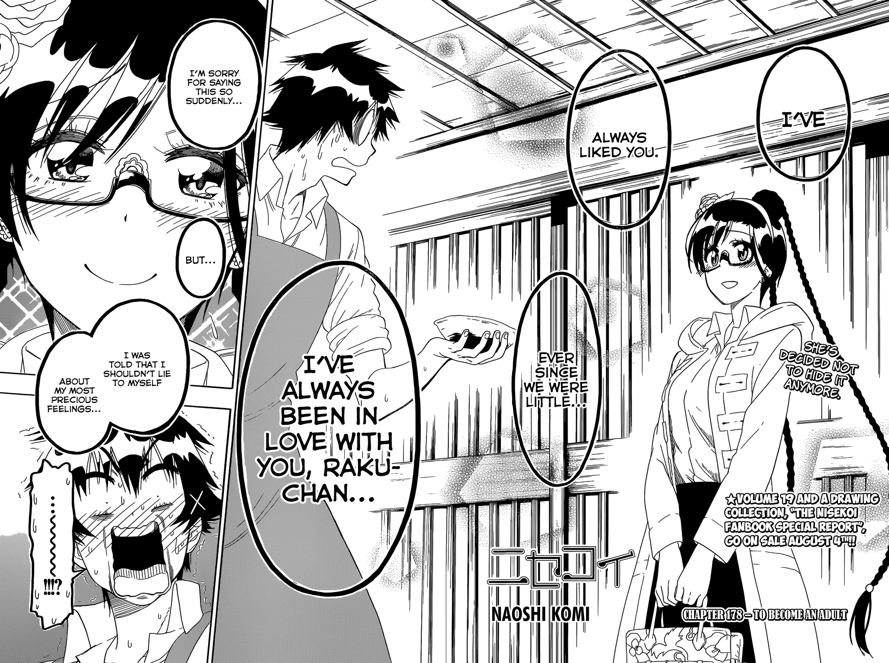 Nisekoi Chapter 178 page 2 - Chapter 178: To Become An Adult