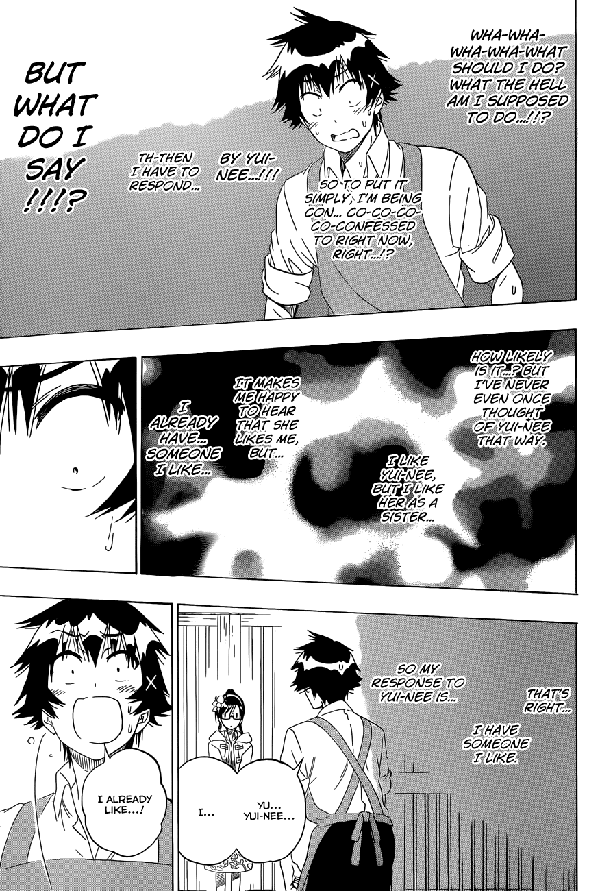 Nisekoi Chapter 178 page 6 - Chapter 178: To Become An Adult