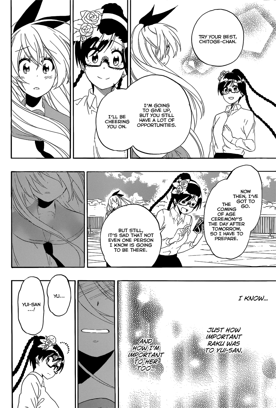 Nisekoi Chapter 179 page 12 - Chapter 179: An Order
