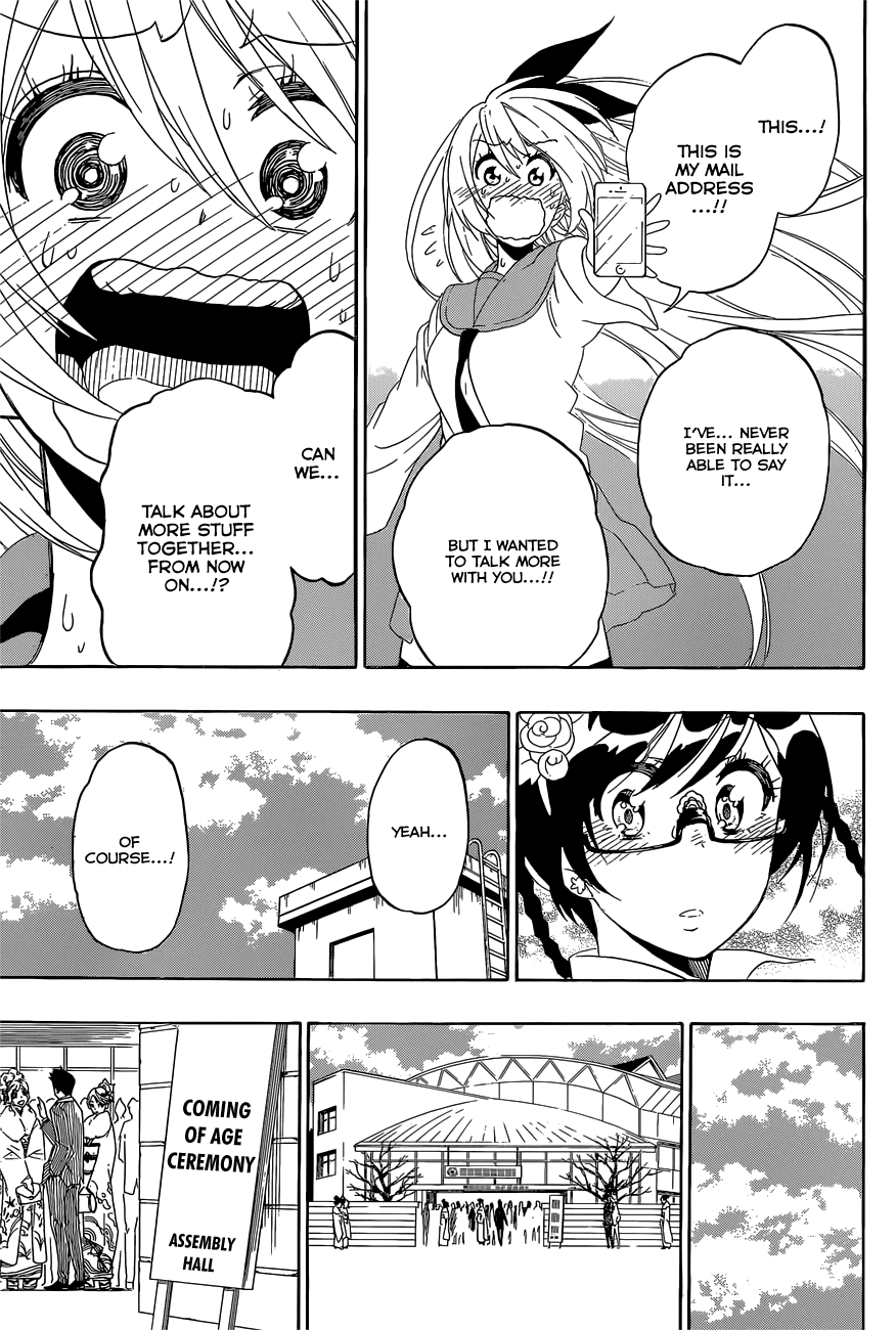 Nisekoi Chapter 179 page 13 - Chapter 179: An Order