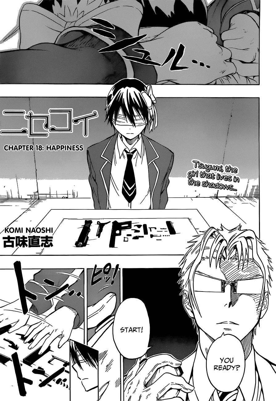 Nisekoi Chapter 18 page 2 - Chapter 18: Happiness