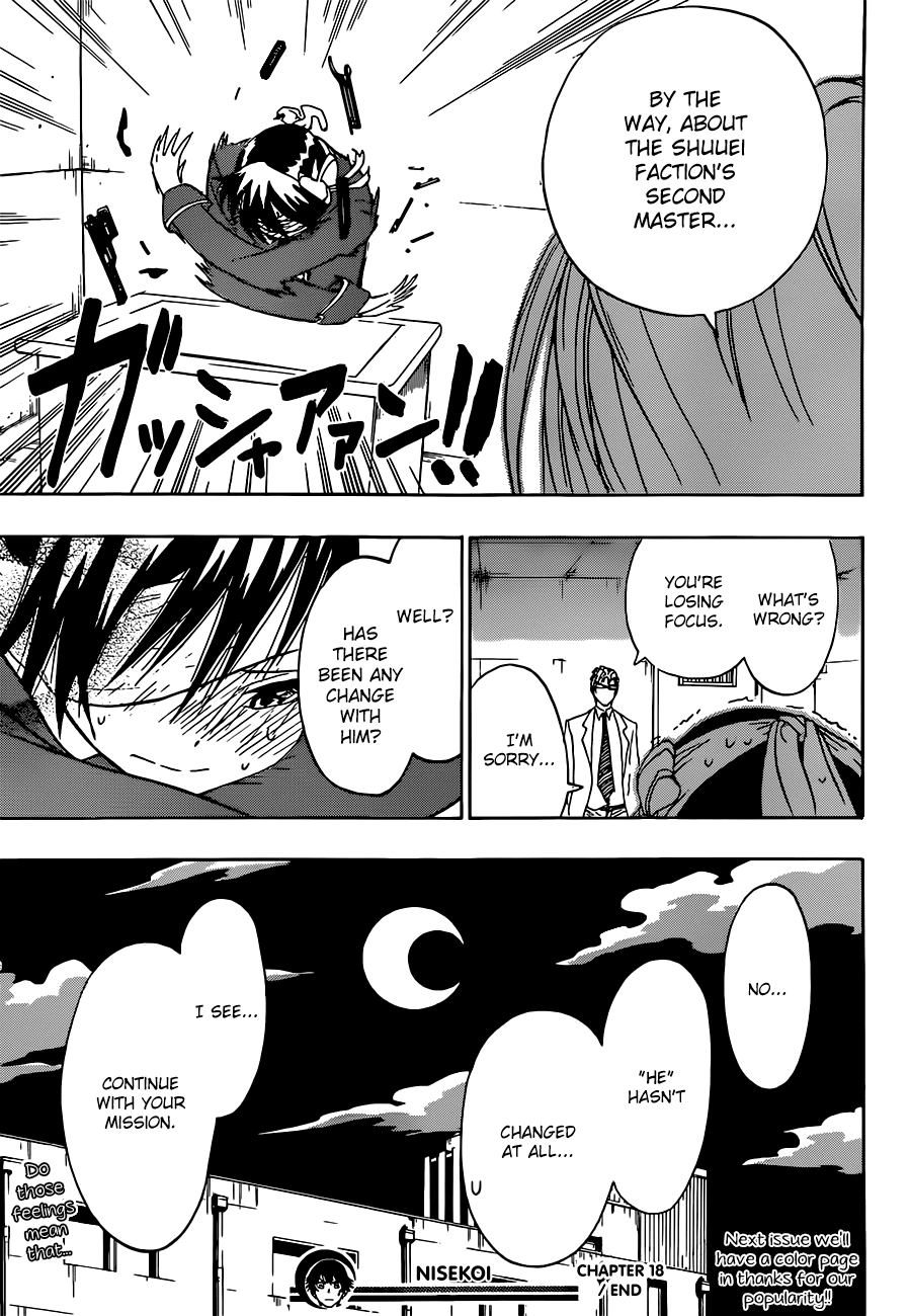 Nisekoi Chapter 18 page 20 - Chapter 18: Happiness