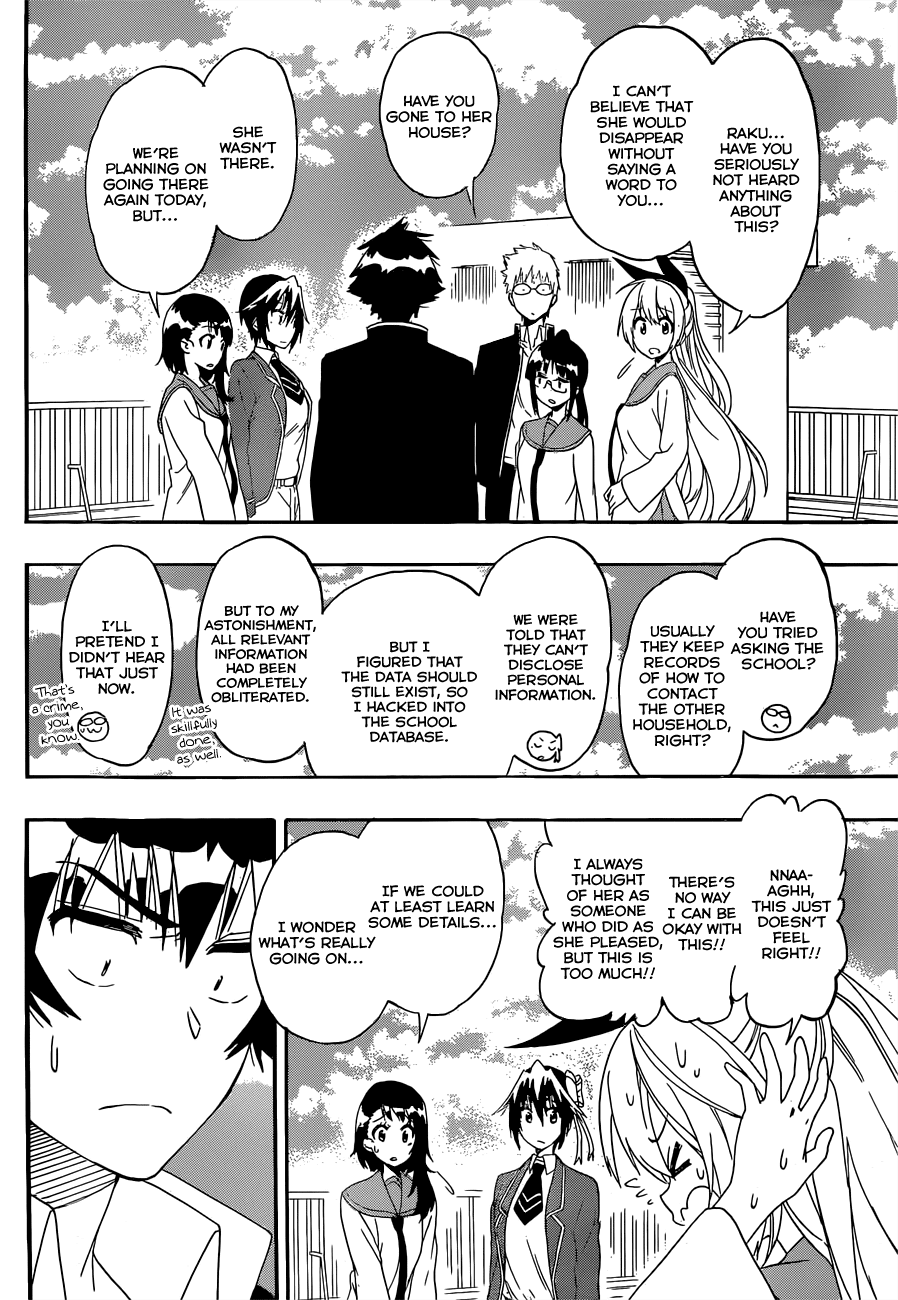 Nisekoi Chapter 181 page 15 - Chapter 181: Limit