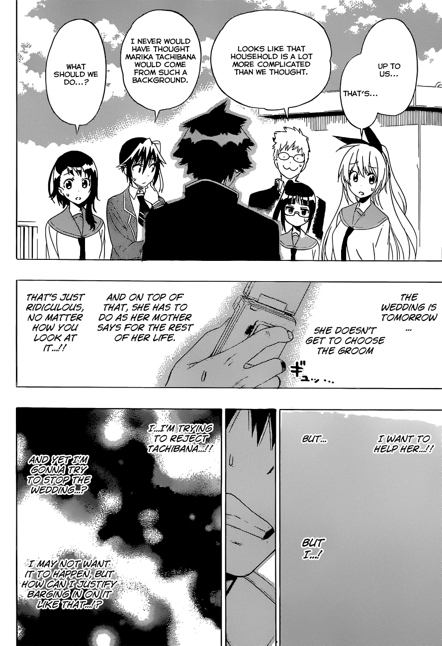 Nisekoi Chapter 182 page 12 - Chapter 182: Contract