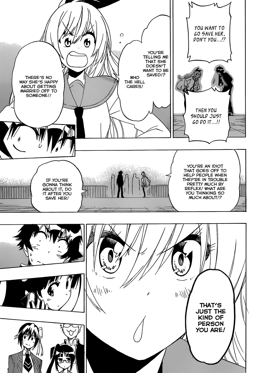 Nisekoi Chapter 182 page 15 - Chapter 182: Contract