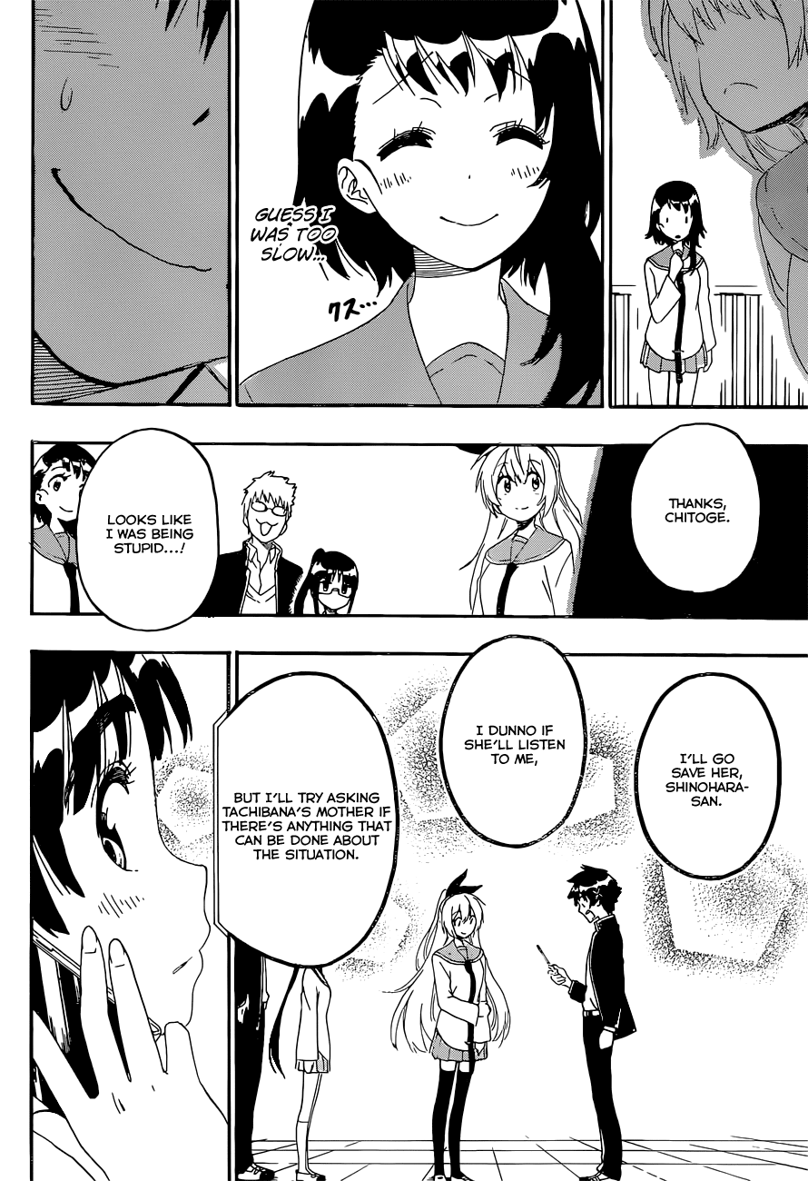 Nisekoi Chapter 182 page 16 - Chapter 182: Contract