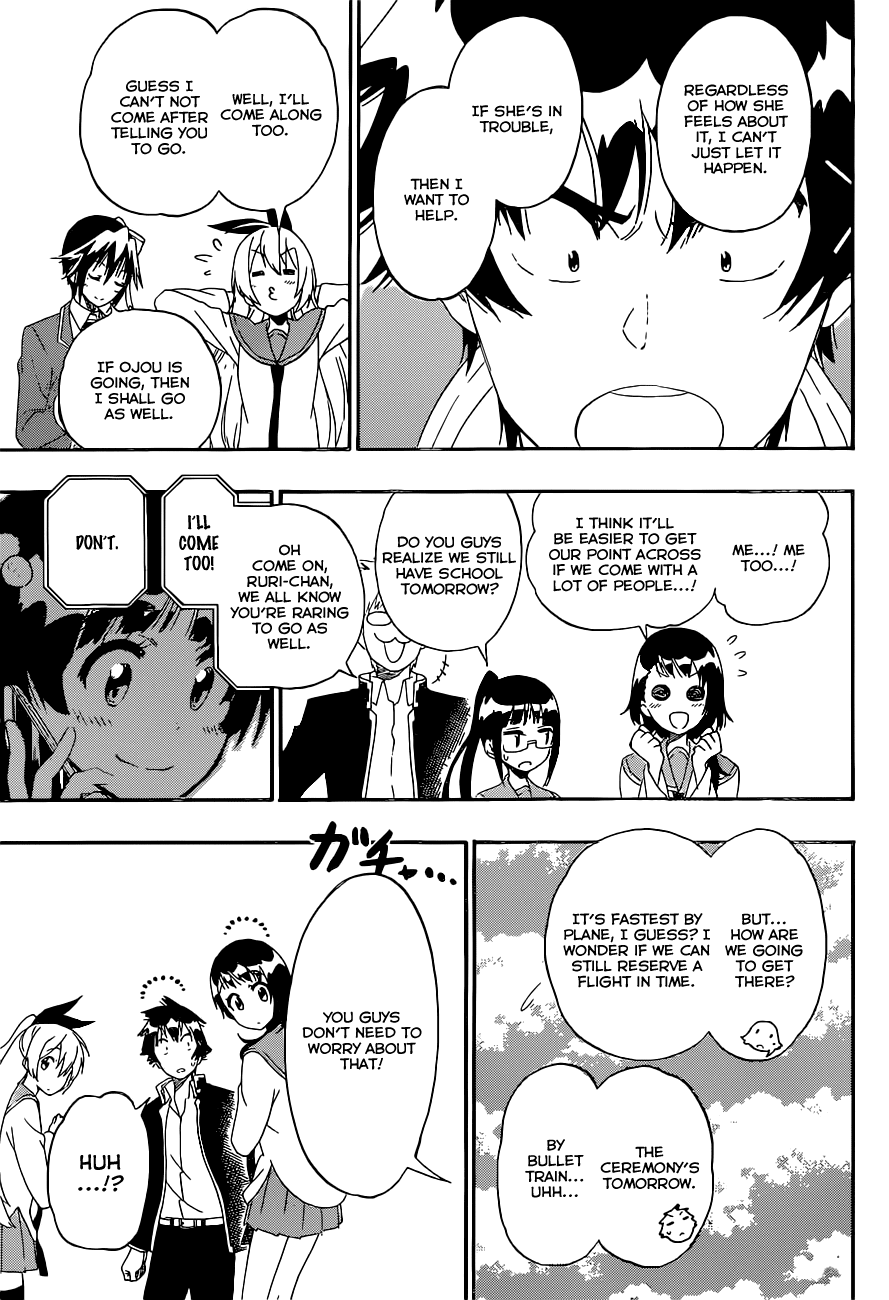 Nisekoi Chapter 182 page 17 - Chapter 182: Contract