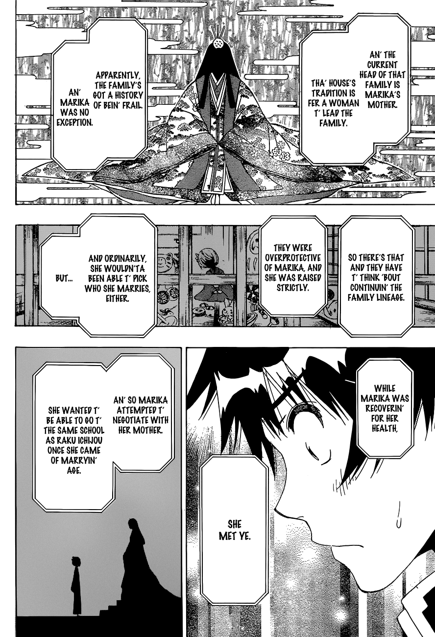 Nisekoi Chapter 182 page 4 - Chapter 182: Contract