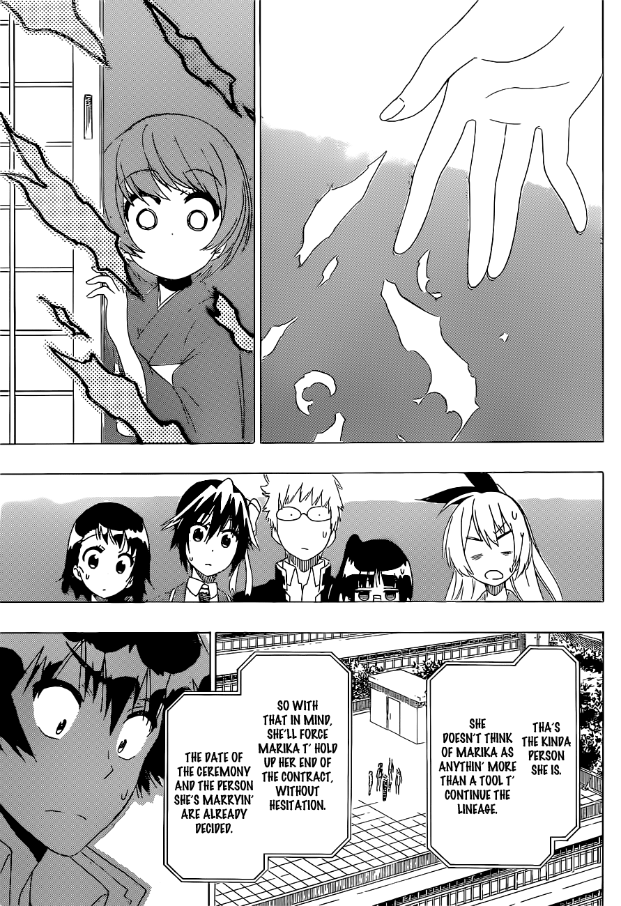 Nisekoi Chapter 182 page 9 - Chapter 182: Contract