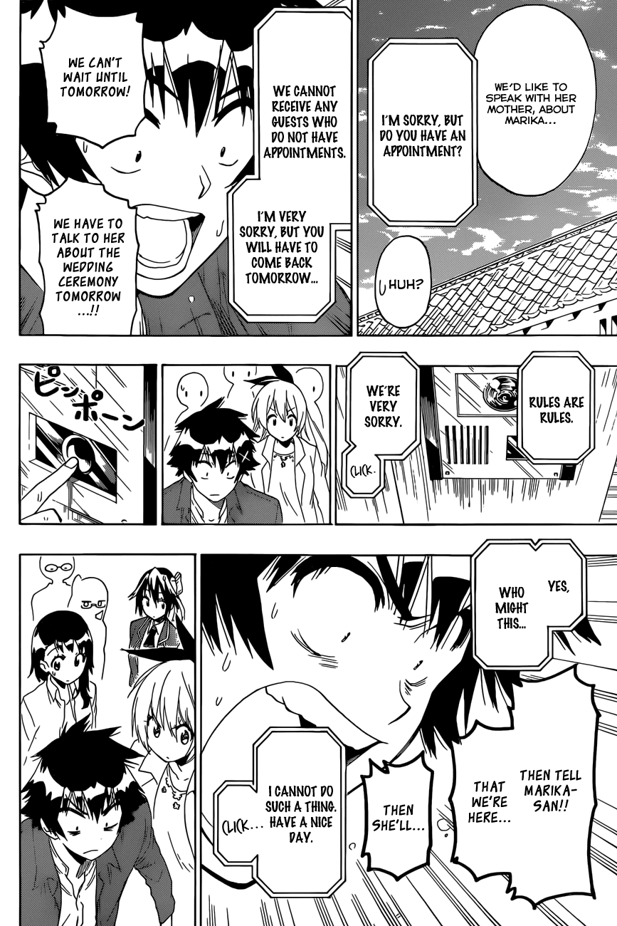 Nisekoi Chapter 183 page 12 - Chapter 183: Message